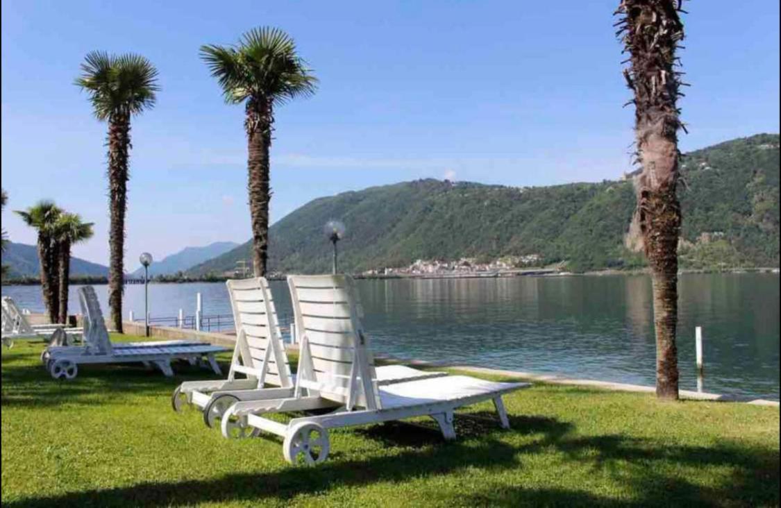 Holiday On The Lake Lugano 2 Daire Bissone Dış mekan fotoğraf